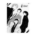 The Beatles Manga Poster — Matte Vertical Wall Art